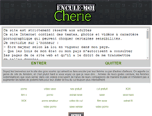 Tablet Screenshot of enculemoicherie.com
